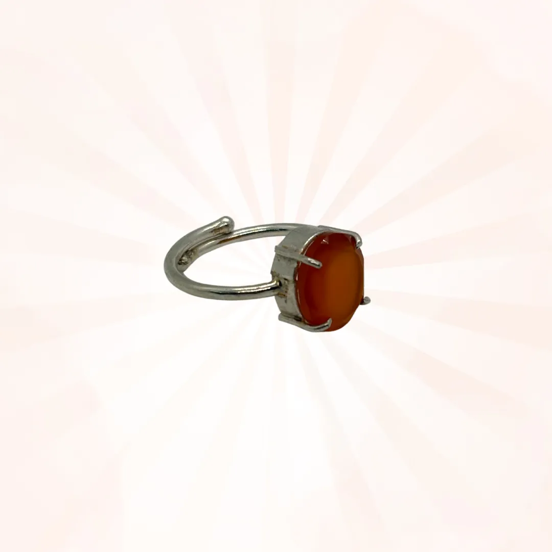 Hessonite Ring