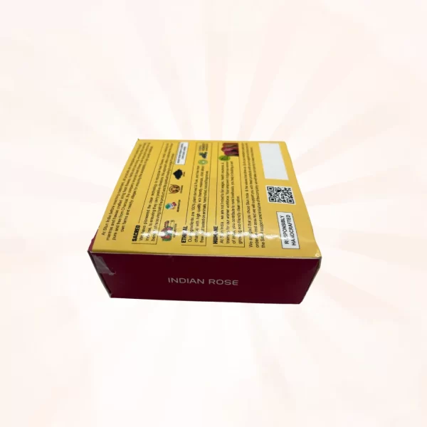 Indian Rose (Desi Gulab) Dhoop Cone - Image 2
